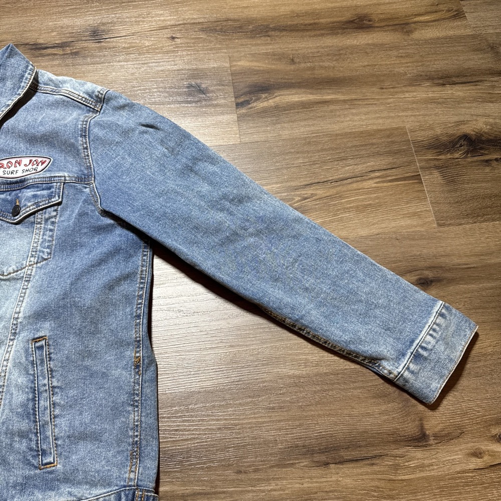 Ron Jon Surf Shop‎ Blue Jean Denim Jacket Size XL - Picture 5 of 13